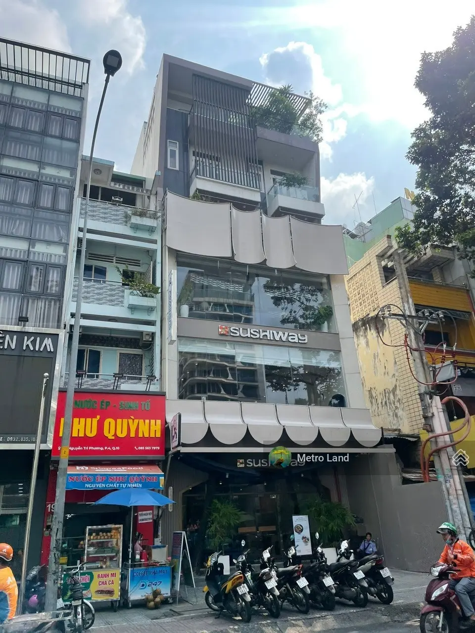 Bán nhà mặt tiền thương hiệu Ngô Gia Tự, P 9, Q 10 - 5,2x20m. 7 tầng. HĐT: 100tr/tháng - Giá 30 tỷ