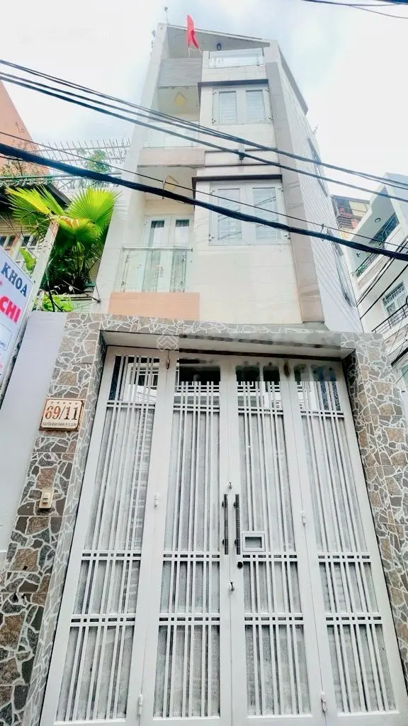 Cc Bán nhà 4 tầng, HXH, oto, Nguyễn Đình Chính, 71m2, 9tỷ TL