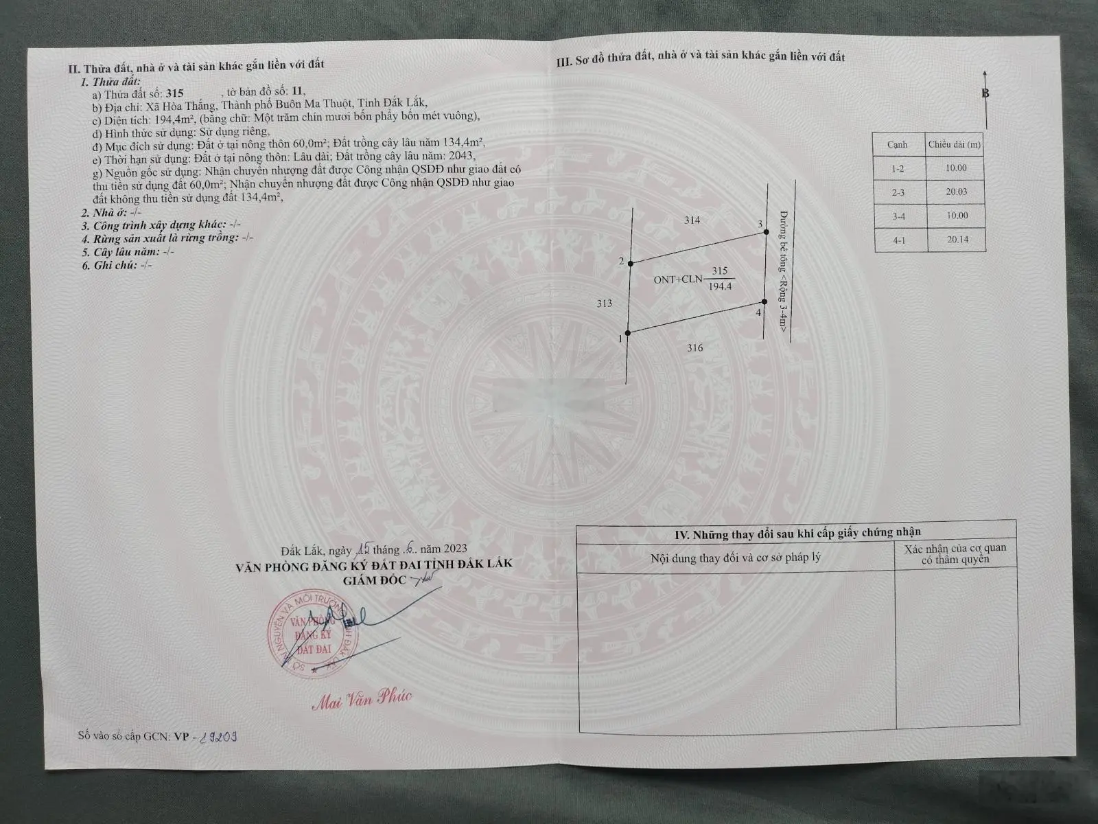 Bán 7 lô khu đất TT Buôn Mê, sát sân bay, giá chỉ từ 1.1tỷ