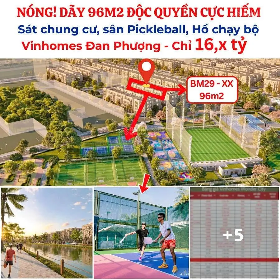 Chỉ từ 5,9 tỷ. SỞ HỮU NGAY Nhà Phố, Biệt Thự Đan Phượng VINHOMES WONDER CITY