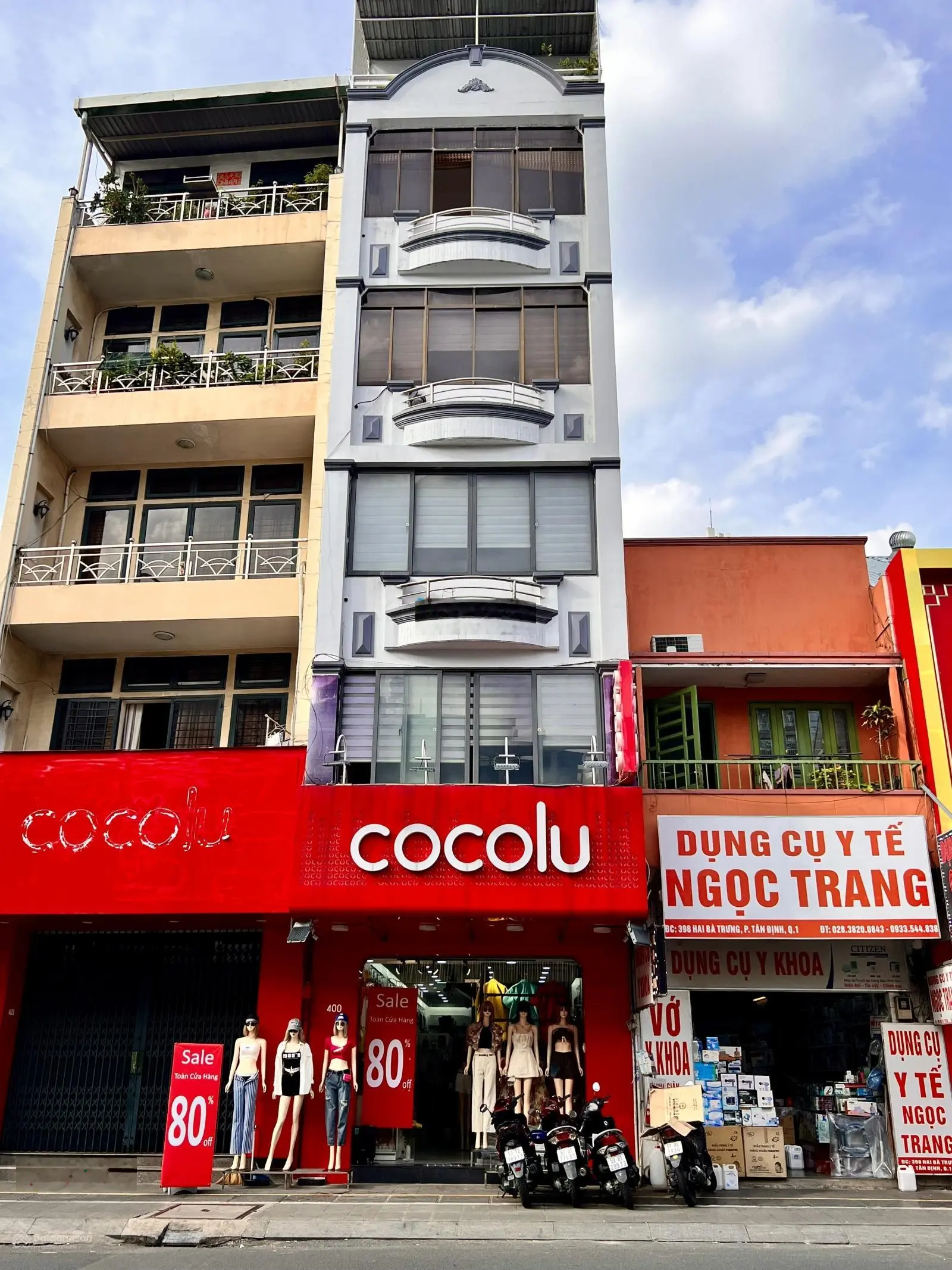 Ngang 5m duy nhất giá 31,5 tỷ - mặt tiền Hai Bà Trưng 5 tầng, thang máy, mới đẹp. HĐT 80tr/th