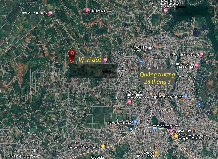 Đất View đẹp Phường 2, Bảo Lộc. Vị trí hiếm có