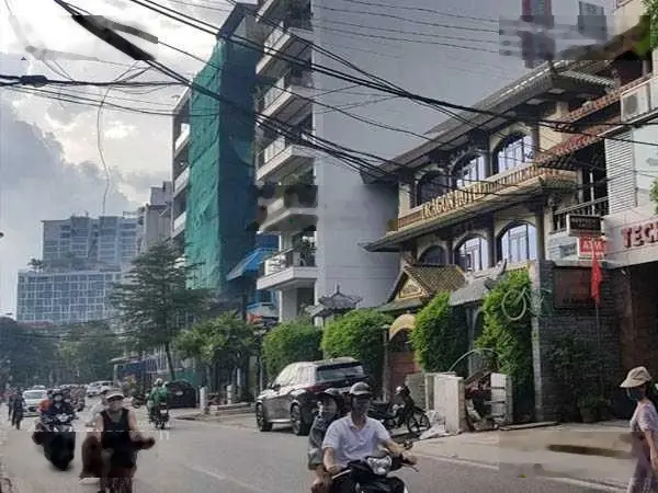 BÁN TÒA NHÀ 120M2 8 TẦNG MP LẠC LONG QUÂN, VỊ TRÍ KIM CƯƠNG TÂY HỒ, KINH DOANH SÁNG TỐI