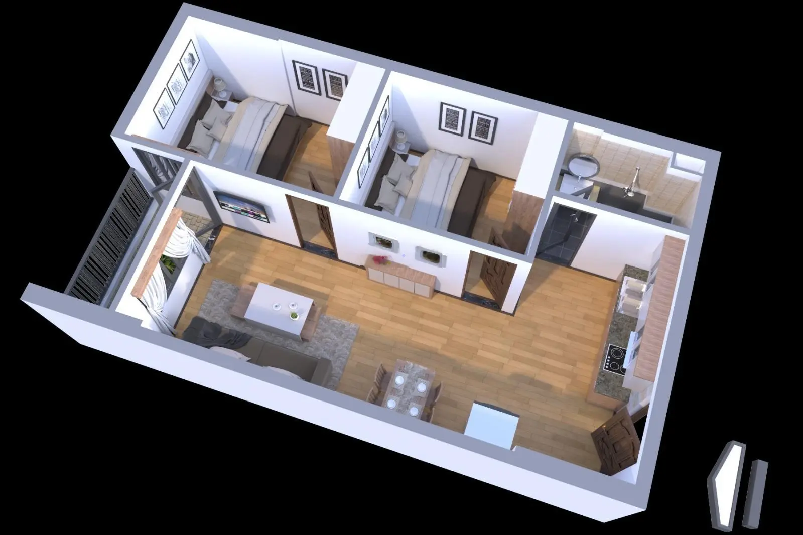 Vốn chỉ 600tr đầu tư căn hộ chung cư cho thuê 8,8tr/tháng trung tâm TP Bắc Giang