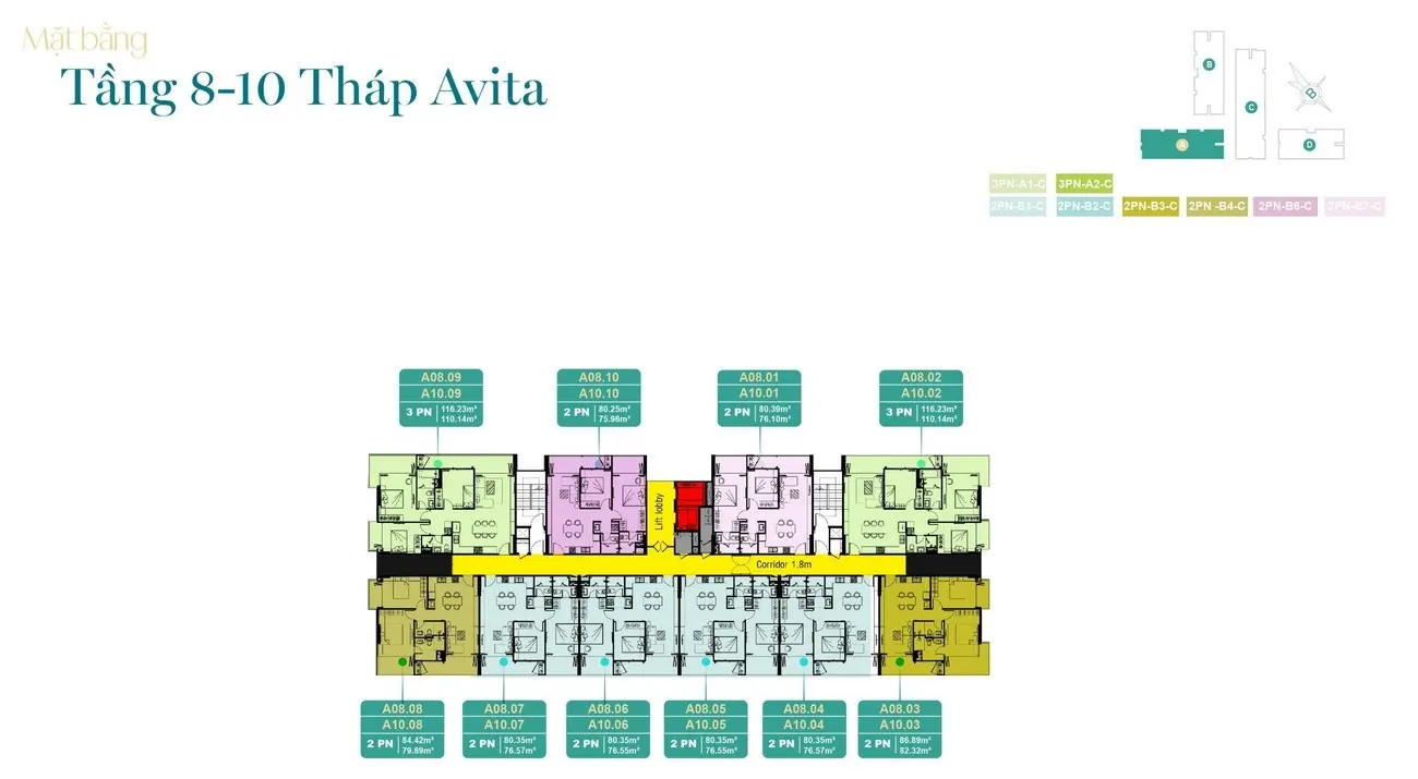 Căn góc view hồ bơi Fiato Uptown 3PN- Giá cực kỳ hấp dẫn