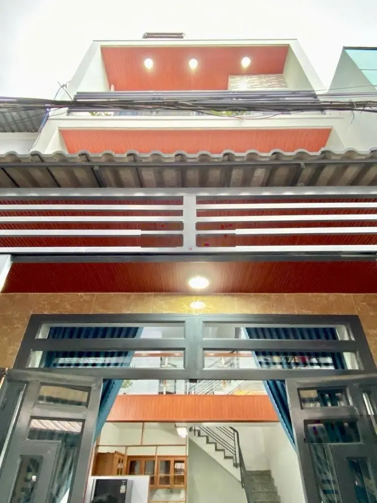 Bán nhà đối diện bệnh viện Q12 giá tốt HXH thông Tân Thới Hiệp - 3 tầng - tặng full nội thất