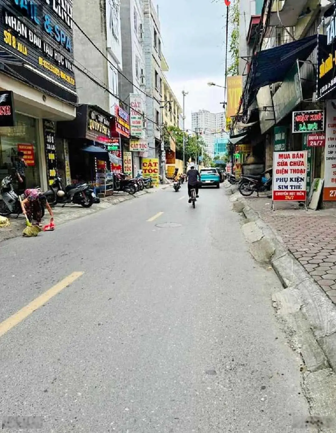 Mặt phố Đại Từ, Linh Đàm Hoàng Mai vỉa hè, ô tô tránh, kinh doanh đỉnh, sát hồ. Dt112m2, Giá 15 tỷ