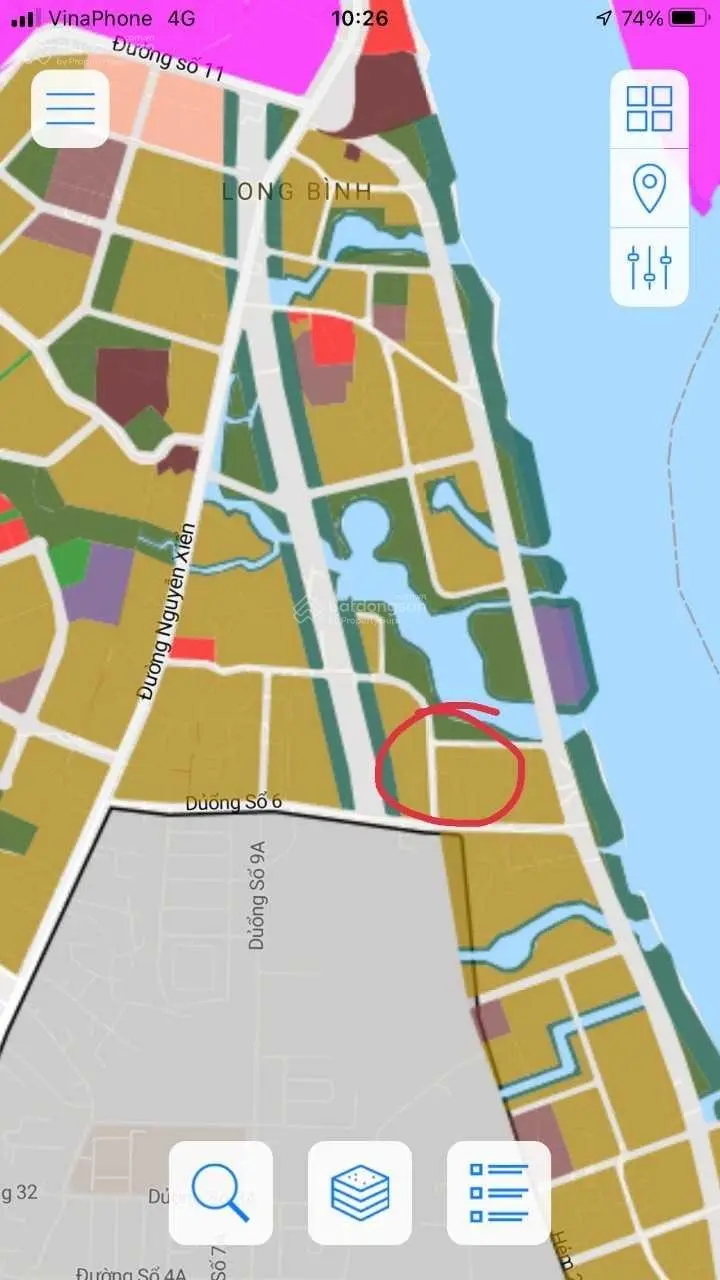 Đất đẹp TP Thủ Đức (quận 9 cũ), gần Vincity, SHR, Giá 3,466 tỷ /72m2