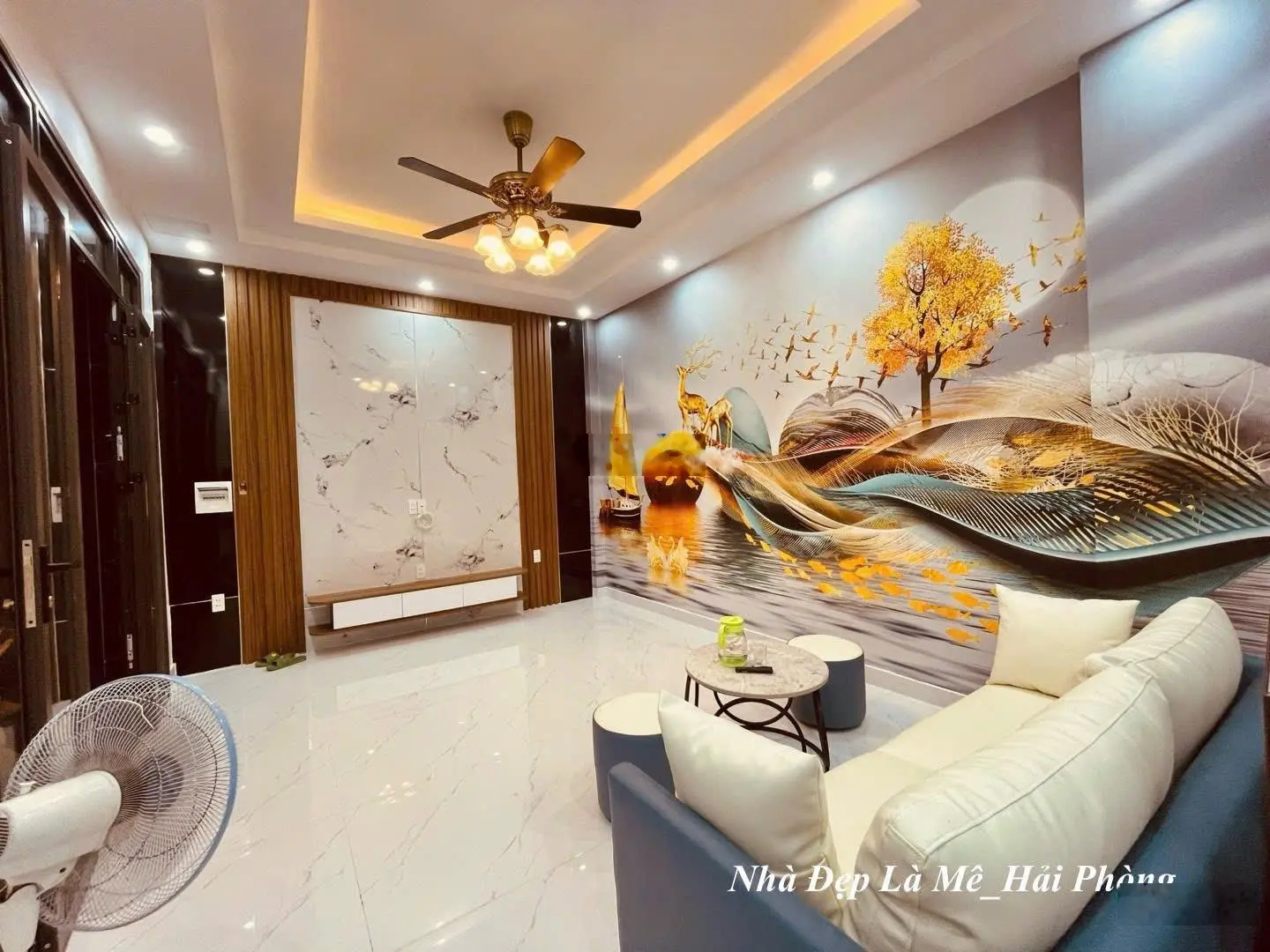 Nhà 3 tầng xây mới Miếu Hai Xã
