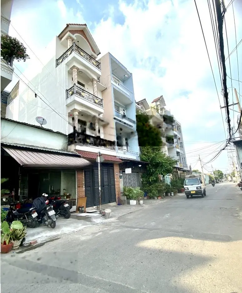 Nhà 4 tầng Lê Văn Quới hẻm xe tải thông, 60m2, cạnh ngã tư 4 Xã chỉ 5,6 tỷ (TL)