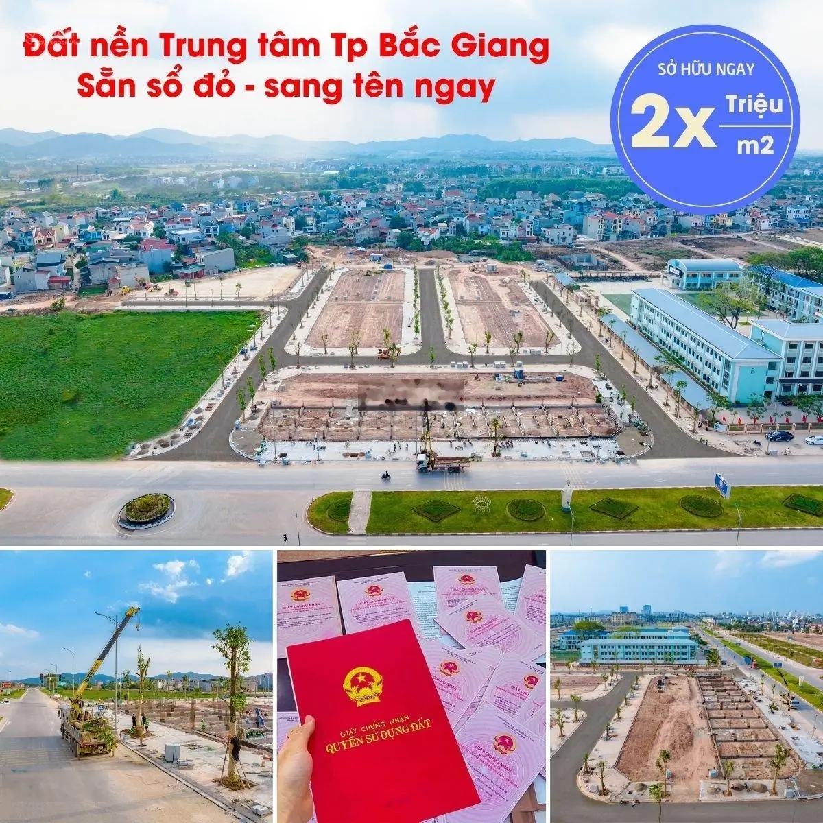Sở hữu ngay lô đất tại KĐT Lam Sơn Nexus City, Mỹ Độ, TP Bắc Giang chỉ từ 800 triệu