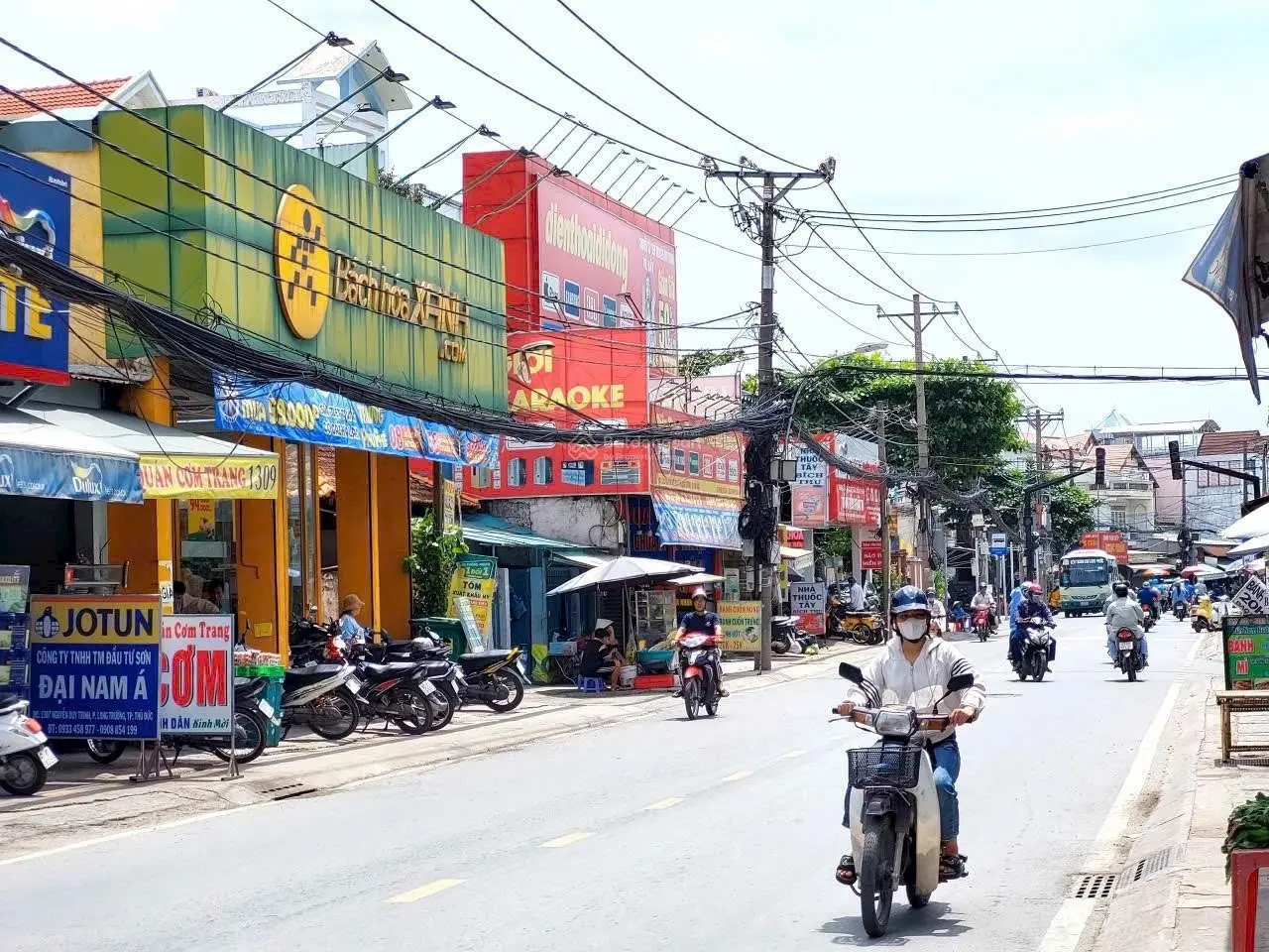 Mặt tiền kinh doanh tây hoà thủ đức- dt 100m2 ngang 5m - giá 12 tỷ