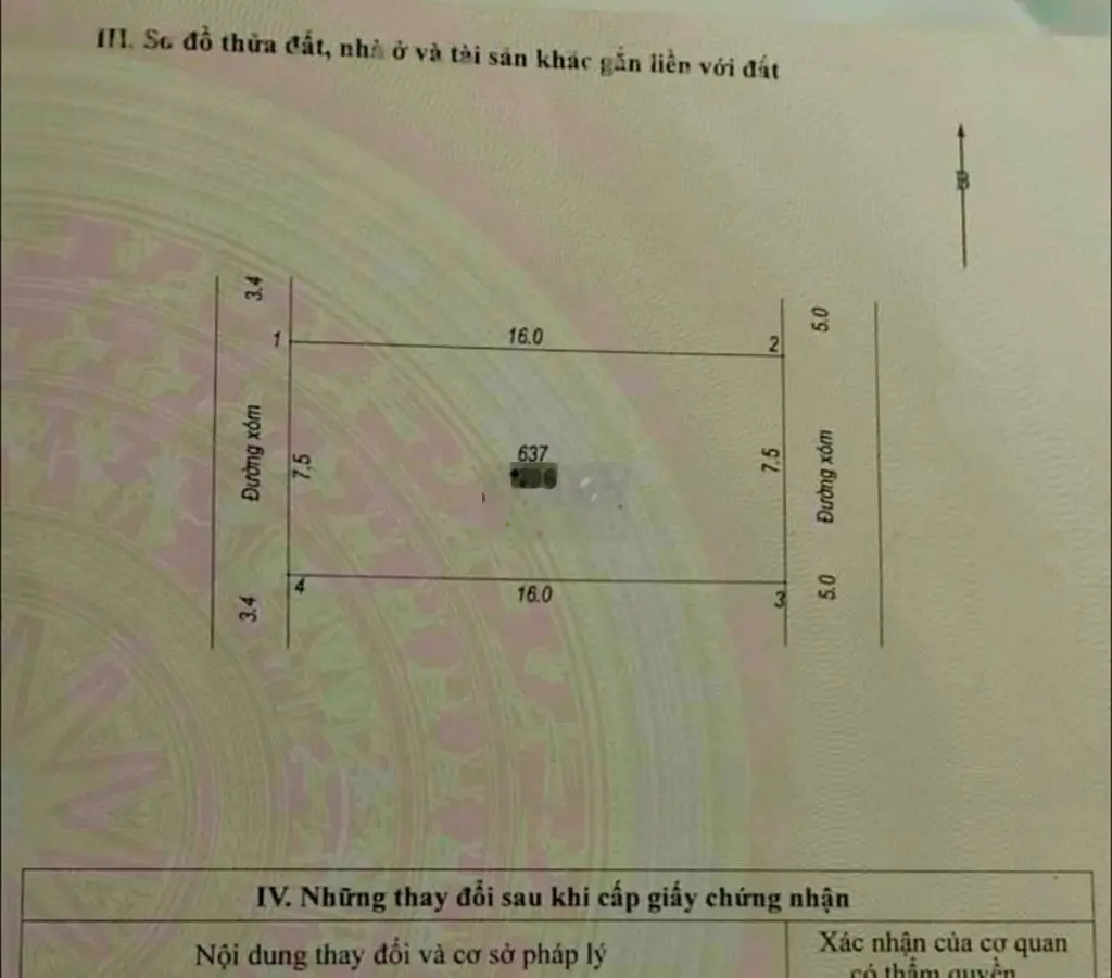 120m full thổ cư chia được 2 lô Trường Yên, chỉ 1,x tỉ