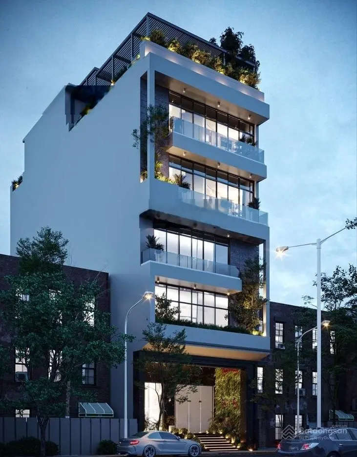 CHDV gần ngã 4 An Dương Vương - Lê Hồng Phong. Nhà 1 hầm, 6 tầng. HDT 115 triệu/tháng. Giá 39 tỷ