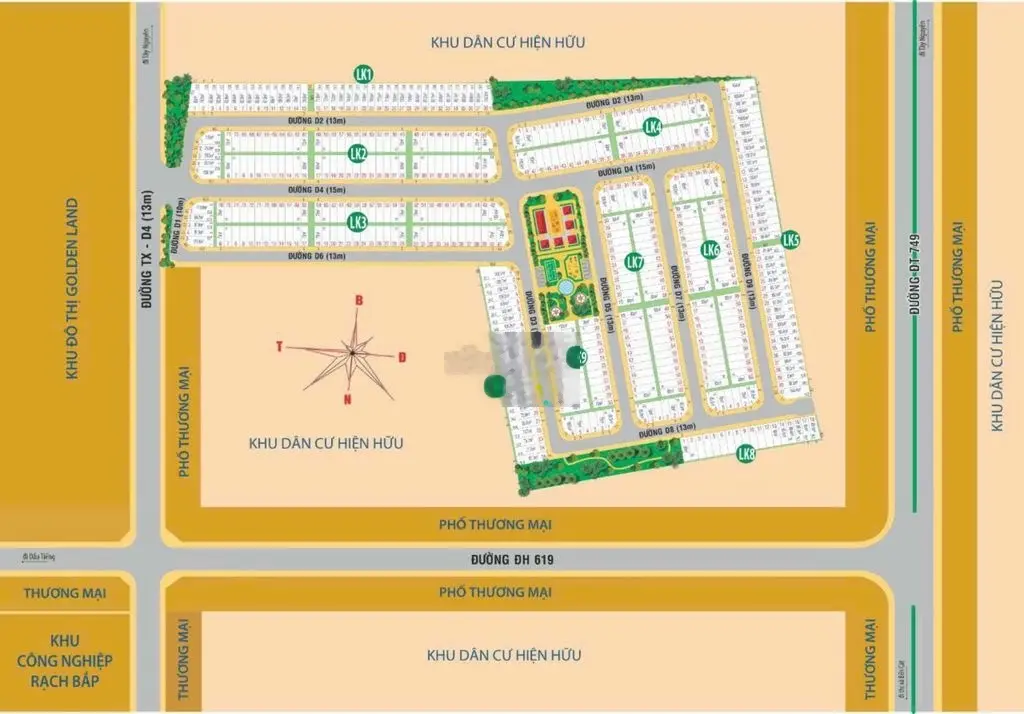 550tr/80m2 full thổ cư- shr, cách tthc Bến Cát 5km