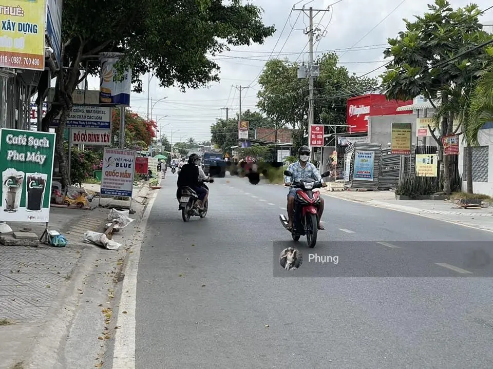 Bán gấp lô đất mặt tiền kinh doanh ngay chợ Bình Chánh, xã Bình Chánh, DT 100m2, SHR
