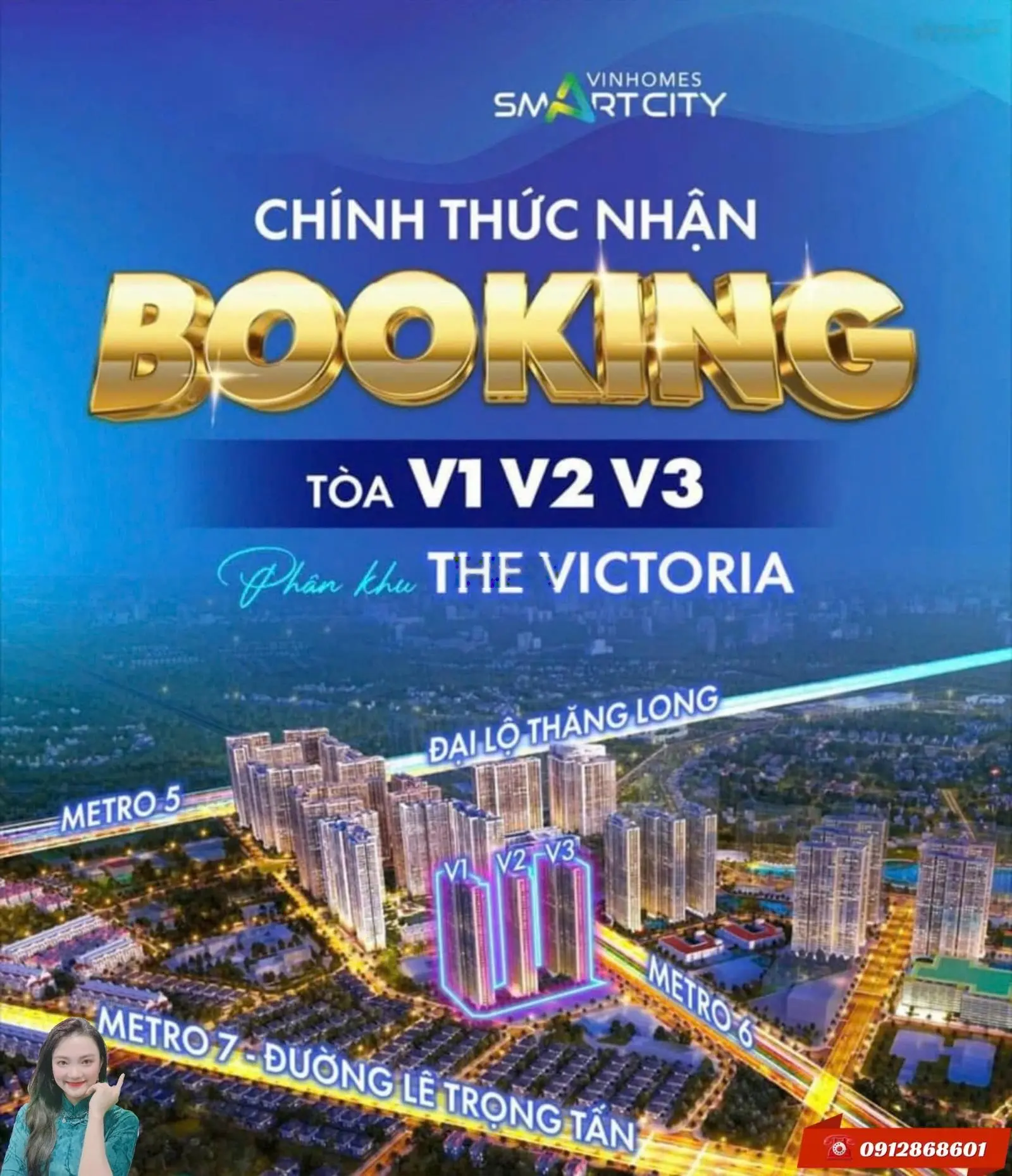 THÁNG 09 MUA NGAY ĐỢT 1 - QUỸ CĂN 3 TOÀ THE VICTORIA KĐT Vinhomes_Smart_City - CDT LH 0912 868 ***