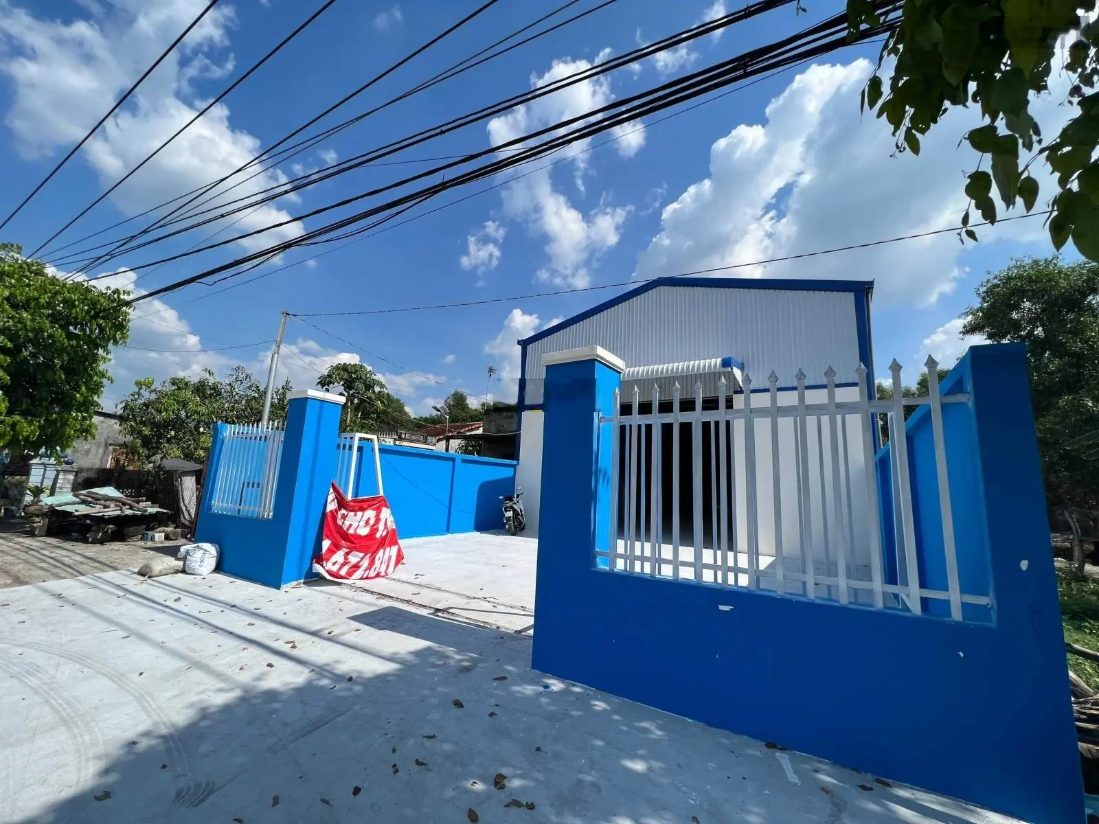 Bán cắt lỗ còn 8 tỷ xưởng mới xây ngay MT Đại Lộ Bình Dương, gần chợ Bến Cát, đang cho thuê 21tr/th