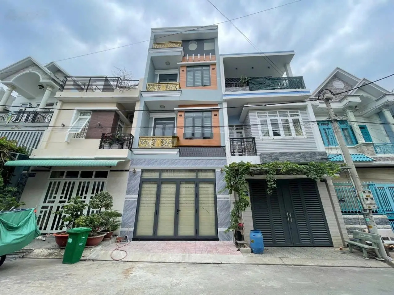 nhà gần làng đại học, ql 1k p bình an dĩ an bd 1 trệt 2 lầu ngang 5 đg 12m giá 4ty95 lh 0906309279
