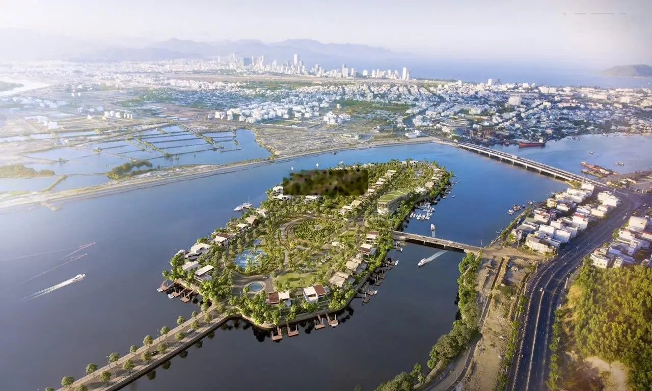 Cần bán 365m2 đất biệt thự hướng Đông Nam dự án Lotus Island Đao Hoa Sen