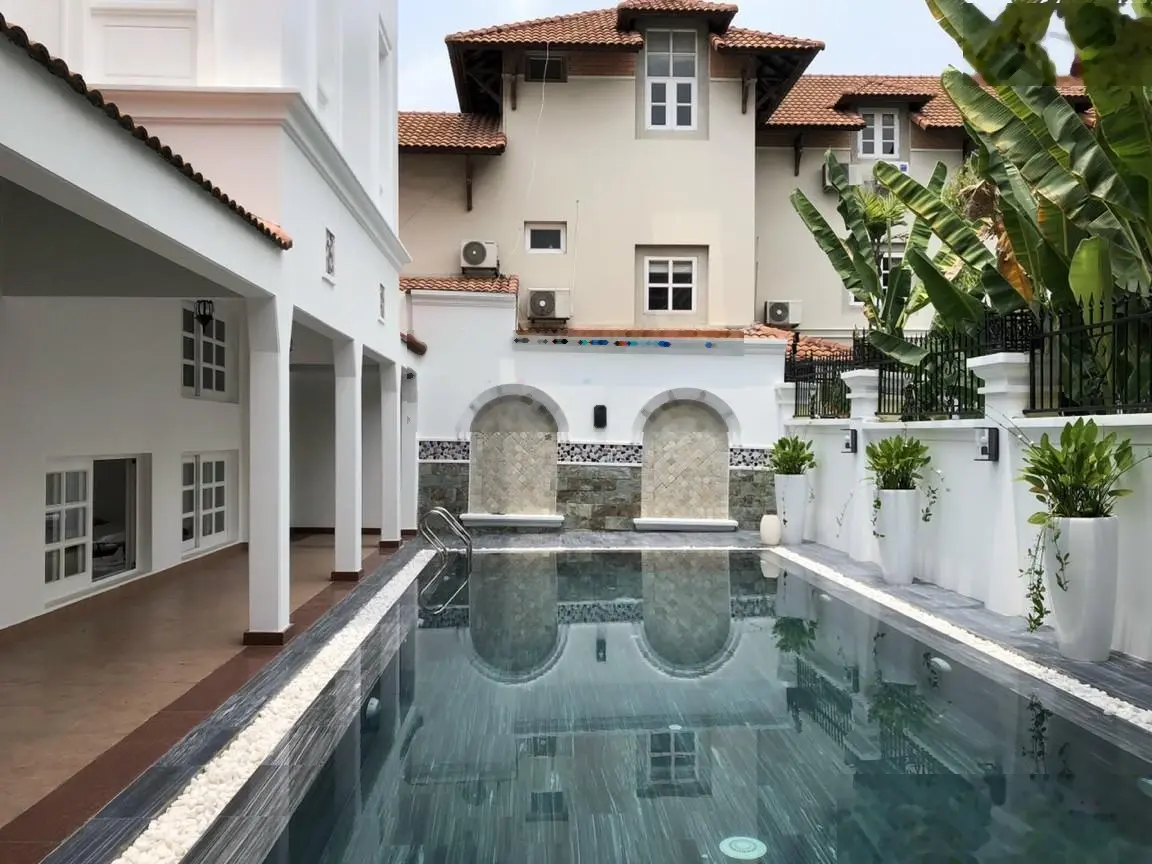 159 tỷ - Sở hữu biệt thự sân vườn hồ bơi siêu đẹp - Khu Compound Vip - Thảo Điền - Quận 2