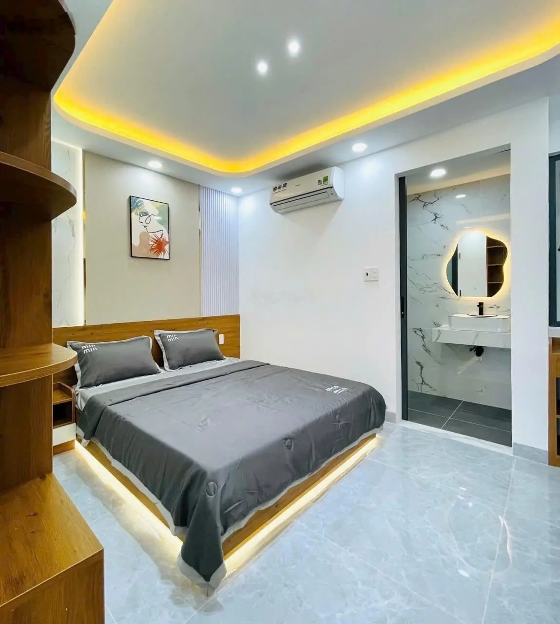 950tr sở hữu ngay nhà mặt tiền đường 16m gần chợ bình chánh , đang cho thuê 8 triệu 1 tháng