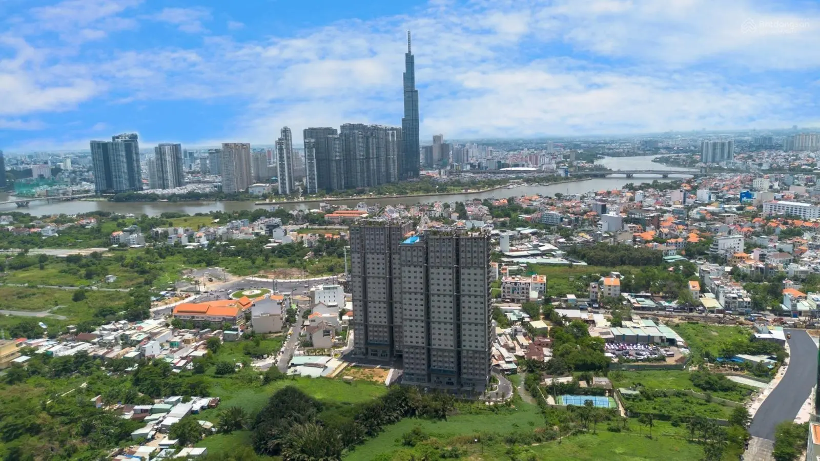1 căn góc 3PN hàng hiếm view trực diện Q1 Thủ Thiêm - Landmark 6.8 tỷ ngay vòng xoay Trần Não Q2