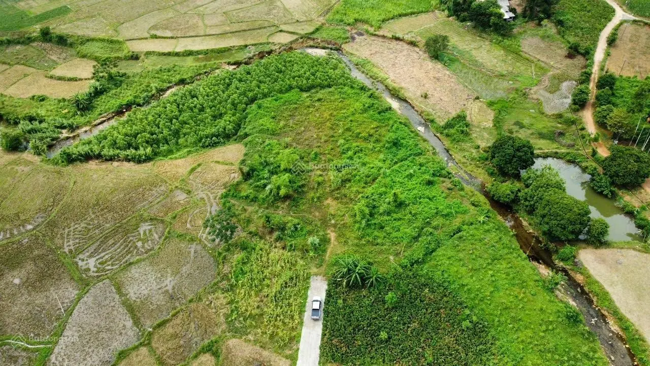 Bán đất view cánh đồng bám suối 3500m2, giá 2,x tỷ