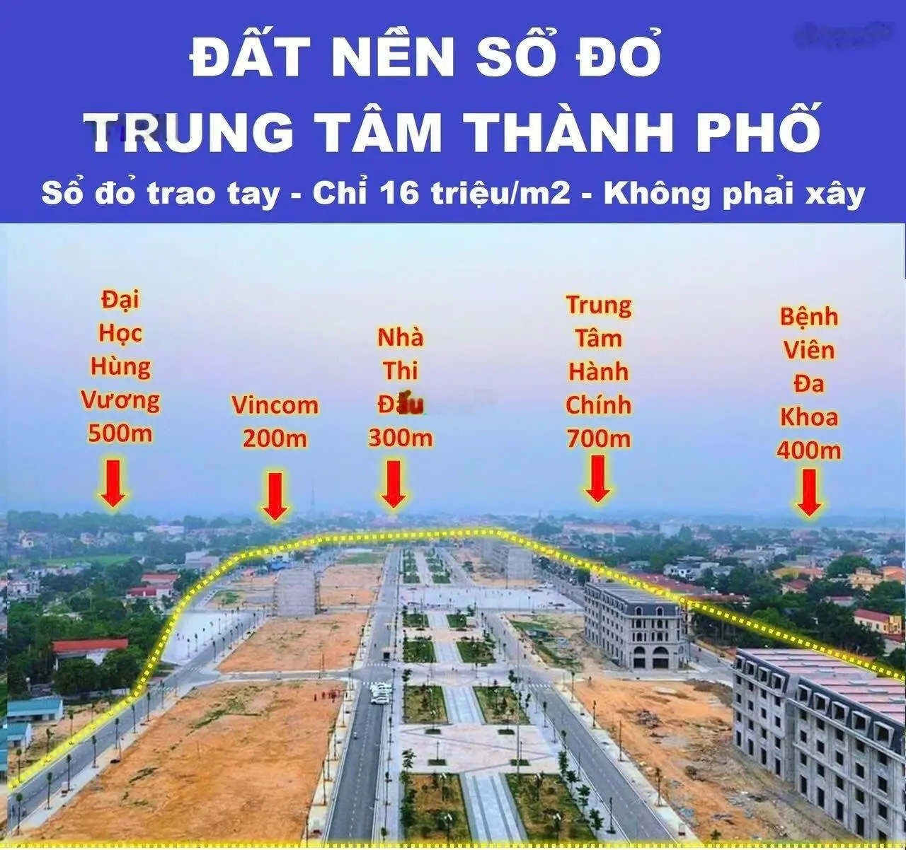 Đất nền dự án Âu Cơ Park City Thị Xã Phú Thọ