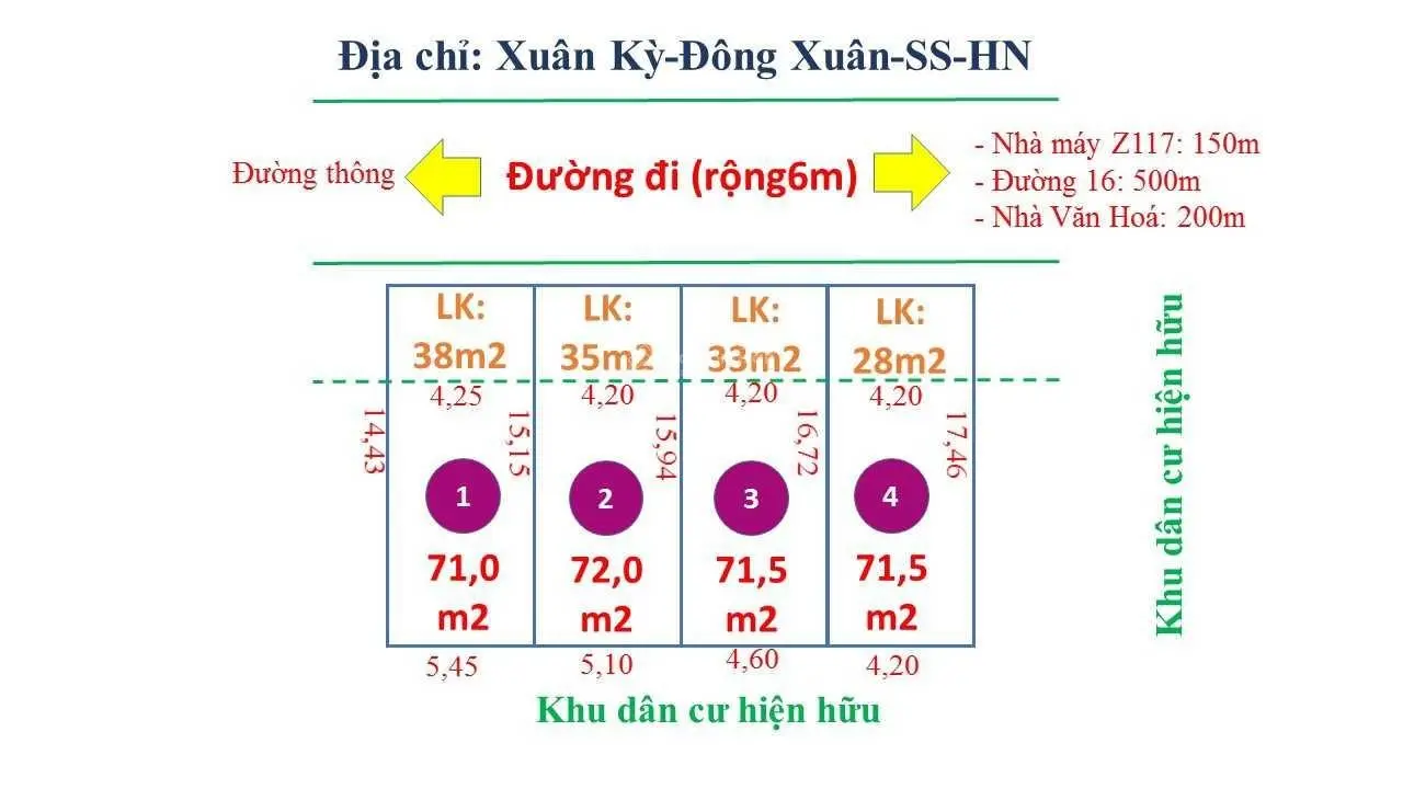 Hàng f0 cần tìm nhà đầu tư cho lô đất đầy tiềm năng tại Đông Xuân Sóc Sơn Hà Nội