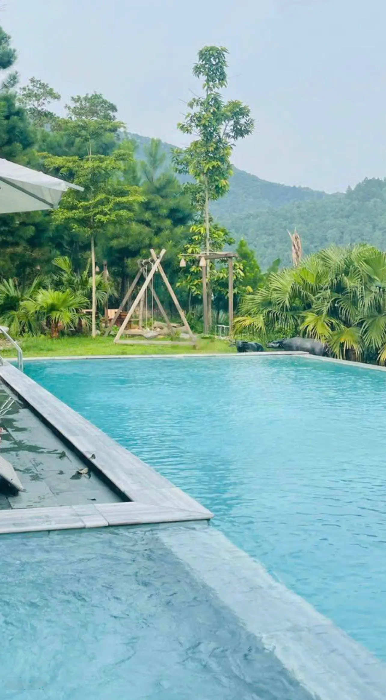 Lô đất farmstay kết hợp nghỉ dưỡng 1.400m2 đất thổ cư có suối ôm vòng quanh giữa trung tâm Tam Đảo