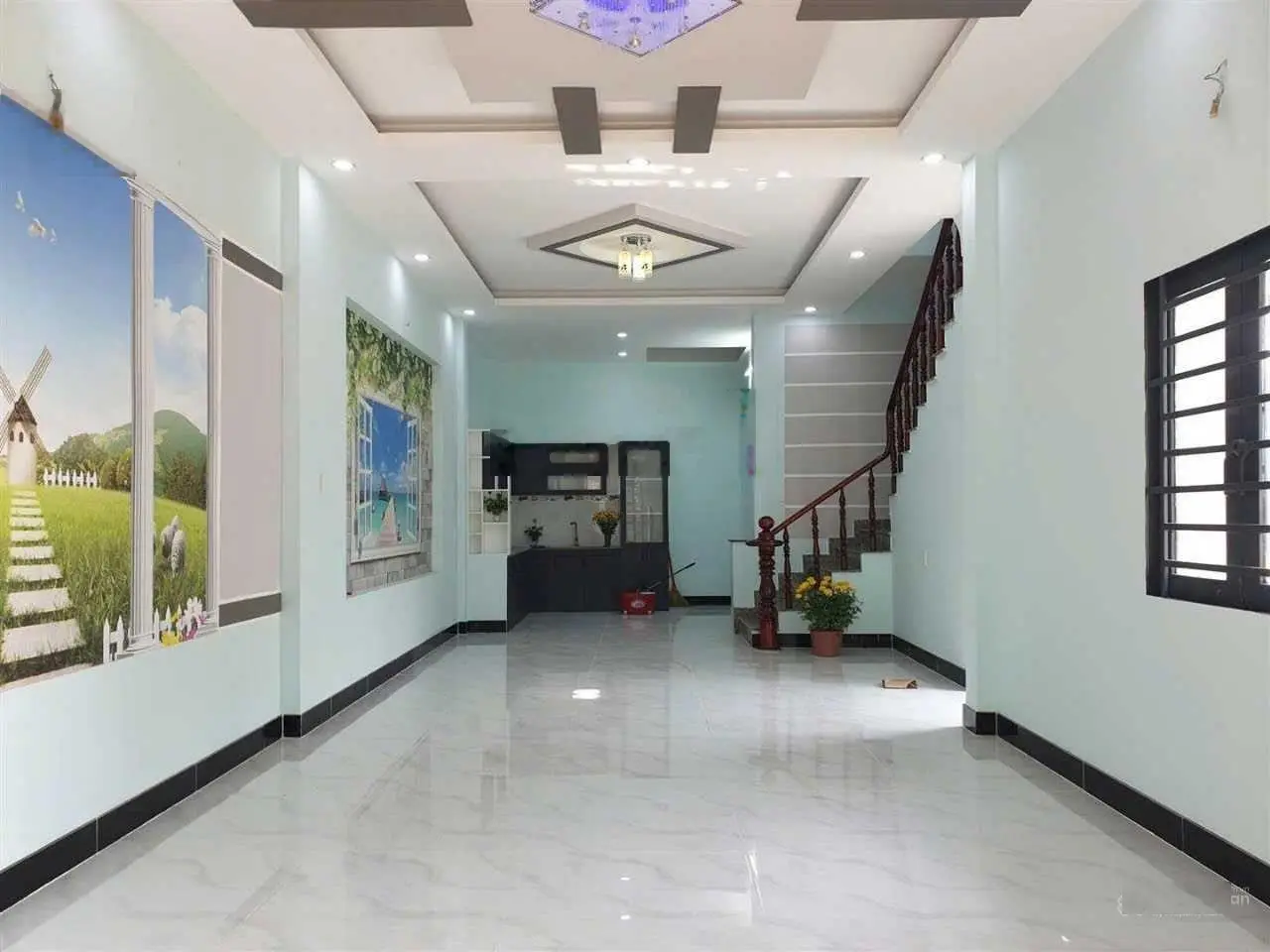 Nhà xã bà điểm hóc môn Nhà 1 lầu 4PN gần đường phan văn hớn , chợ đại hải