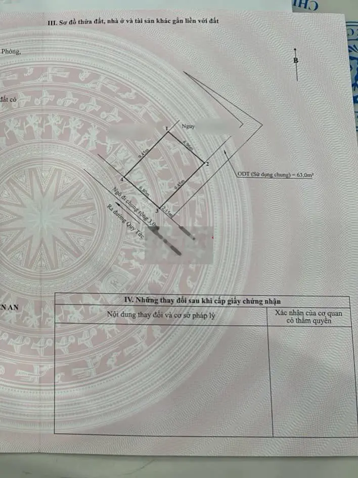 Bán đất 2 mặt tiền ở Quy Tức. NGÕ thông, gần chợ, trường, phường, trạm