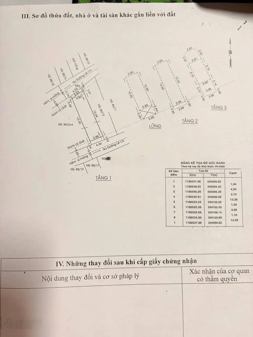 Bán nhà 2 mặt hẻm - hẻm rộng 4-5m , cách đường lê co 13m nhà đẹp ở ngay sổ hồng chính chủ