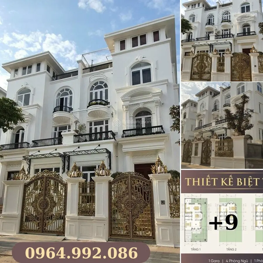 Bán Gấp Biệt Thự An Quý Nam Cường 180m2, Nhà Mới. Giá từ 35 tỷ. Đầu tư tốt