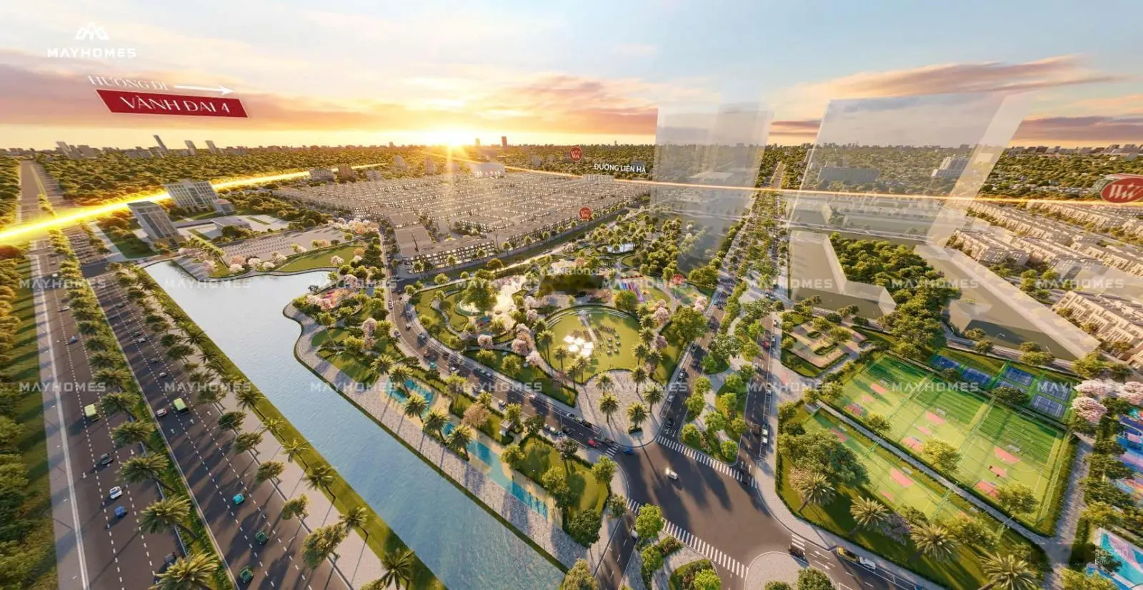 Bán BT 4PN, 3WC, 181 triệu, 88m2 tại Vinhomes Wonder City, Đan Phượng, Hà Nội
