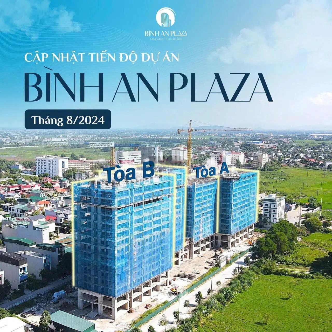 Căn hộ chung cư Bình An Plaza ngay cạnh cao đẳng Y Thanh Hóa giá 1.1 tỷ 58m2 nhận nhà T6/2025