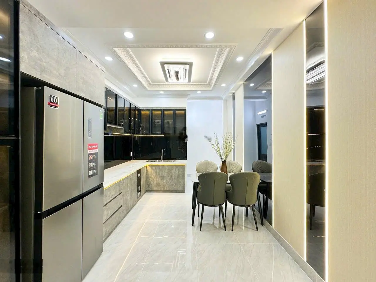 Bán nhà riêng đẹp, 45m2, 5,5 tỷ tại Huỳnh Tấn Phát, p Phú Thuận, Q7, HCM