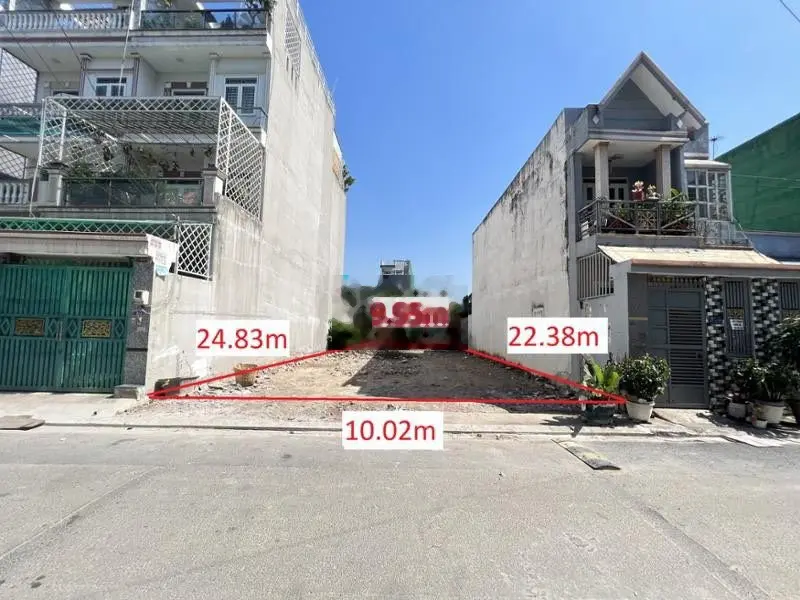 Ngân hàng bán thanh lý Đất trống 234m2 Xuân Thới Thượng