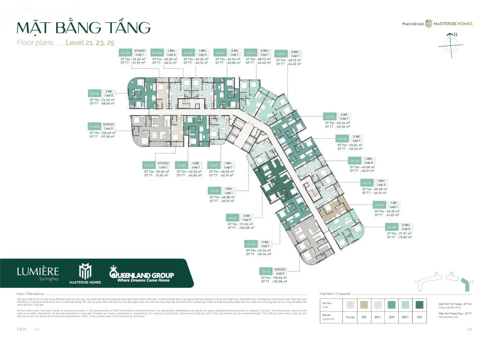 Mở bán chung cư Lumiere Sping Bay, Masterise VHOP2 giá 2,9x tỷ, nhận booking ngay, ưu đãi hấp dẫn