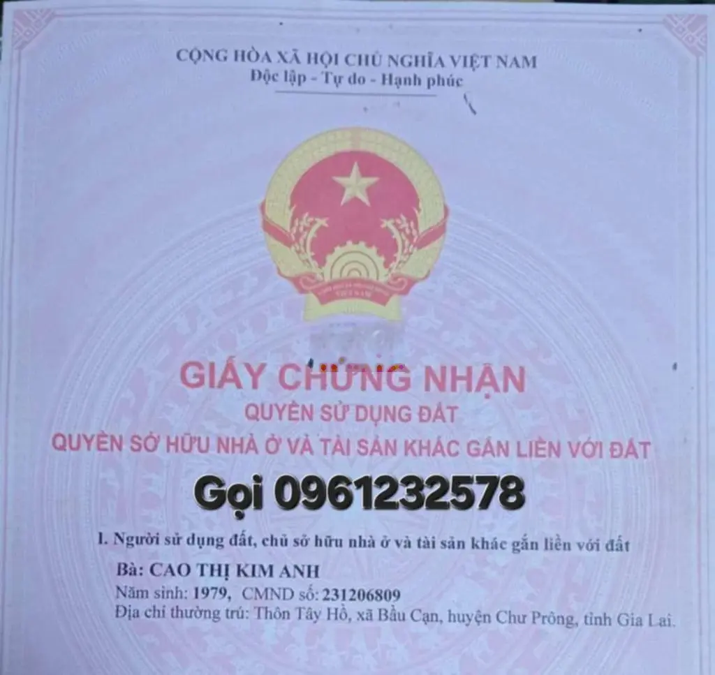 CẦN TIỀN BÁN GẤP GIÁ RẺ