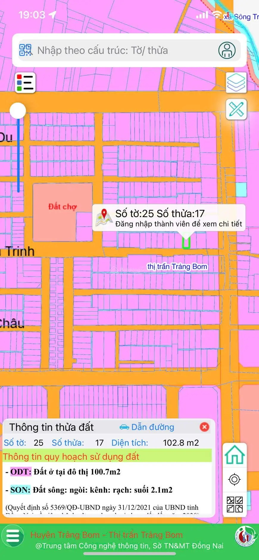 Chính chủ cần bán nhà gấp - ngay chợ trảng bom chỉ 3.3 tỷ