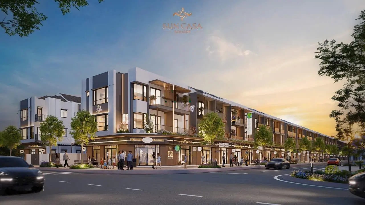 Giỏ hàng trực tiếp từ chủ đầu tư Vsip nhà phố thương mại Sun Casa Square
