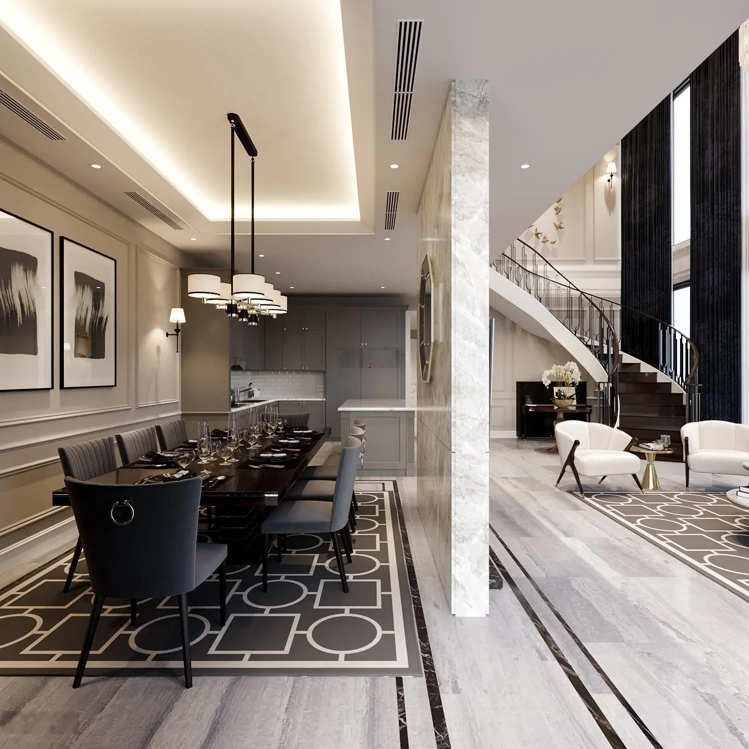 Vip! Bán penthouse dự án cao cấp Mỹ Đình Pearl DT: 286m2, 3PN+1+4VS, BC: ĐN, giá 32 tỷ (view hồ)