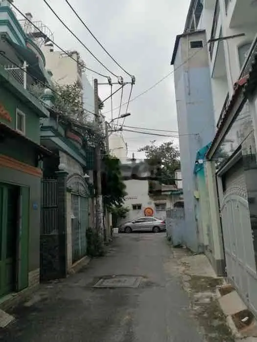 Hẻm xe hơi nhà 4 tầng 34m2 - Thích Quảng Đức- Phú Nhuận