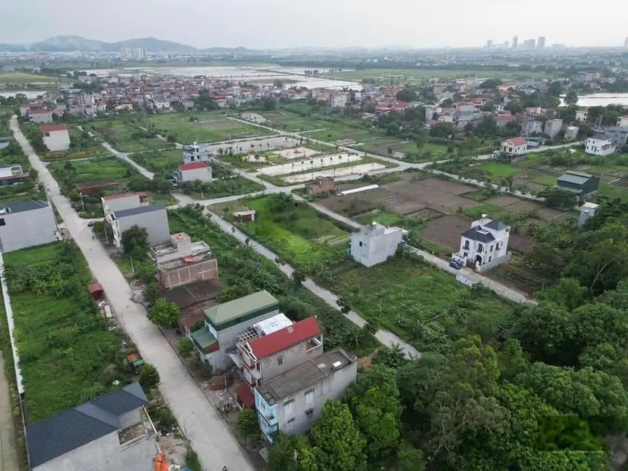 Bán 160 m2 đất biệt thự sổ đỏ khu Kim Đôi - Phường Kim Chân - TP Bắc Ninh