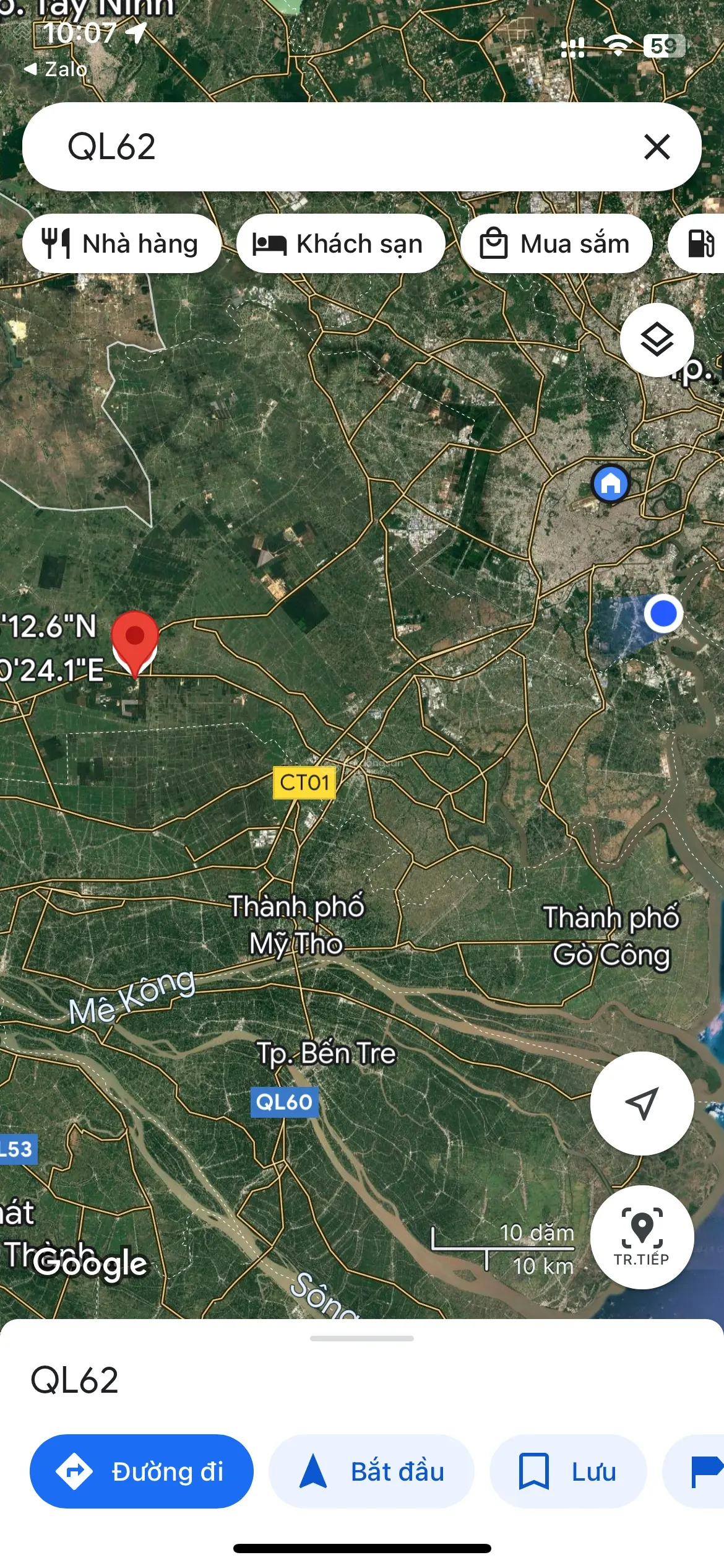 11.000m MT QL62 TT Thạch Hoá. Long An. Quy Hoạch SKC. Vi Trí Đẹp .Gần Điểm Cao Tốc Bắc Nam CT02.