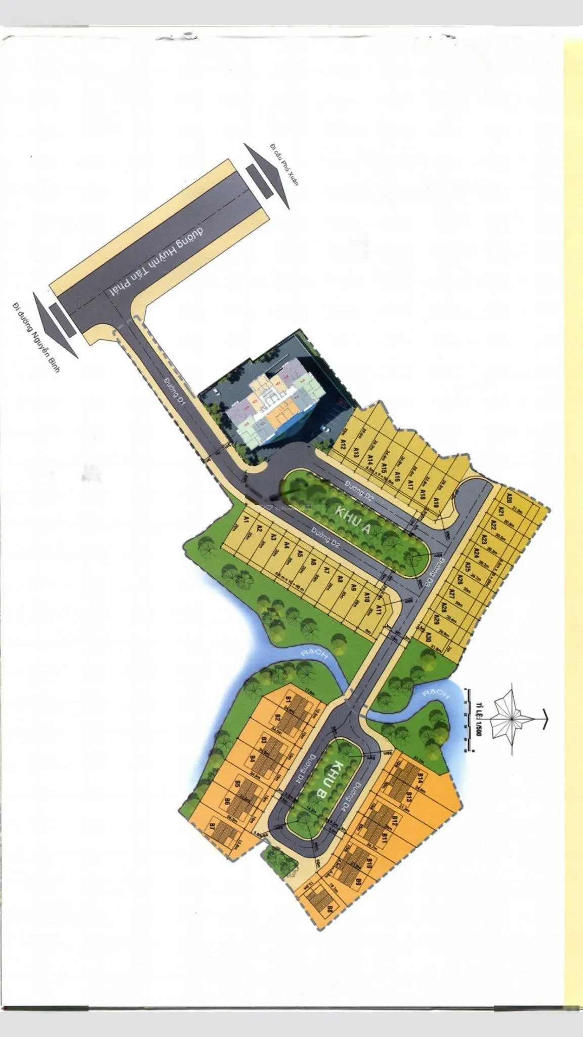 Cần bán đất nền dự án Sài Gòn Mới Thị Trấn Nhà Bè DT: 623m2 giá 10,5 tỷ 0916 681 *** Nghinh