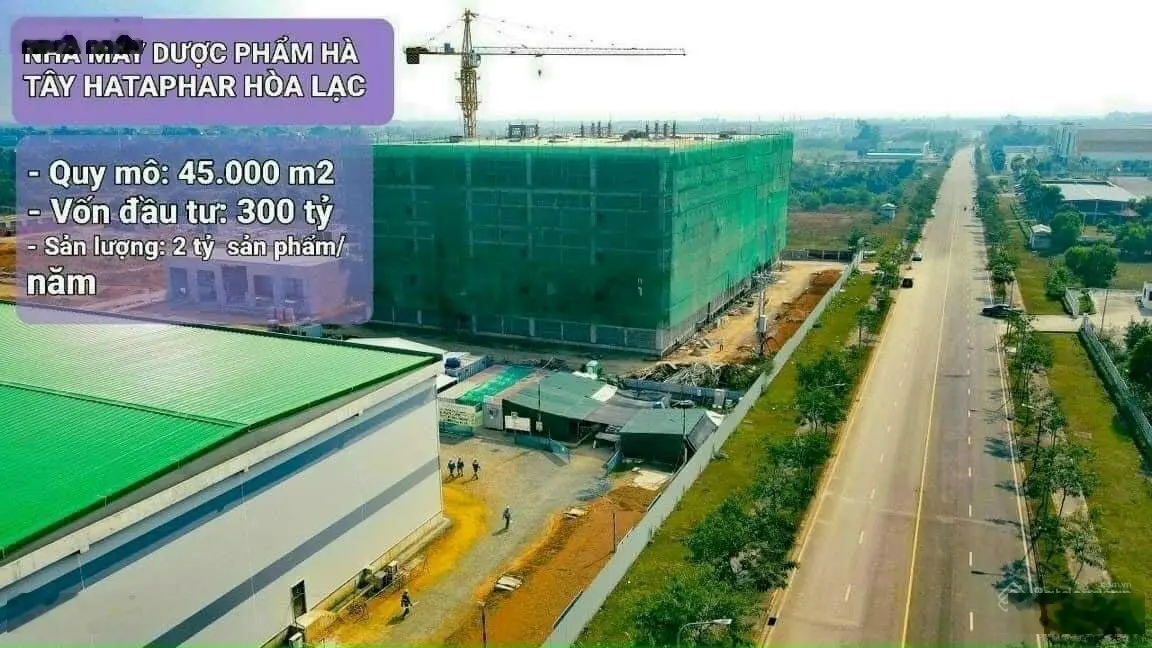Nhỉnh 1 tỷ, DT 75m2, lô góc, đường thông, sát đường lớn, cạnh trường ĐH, KCNC