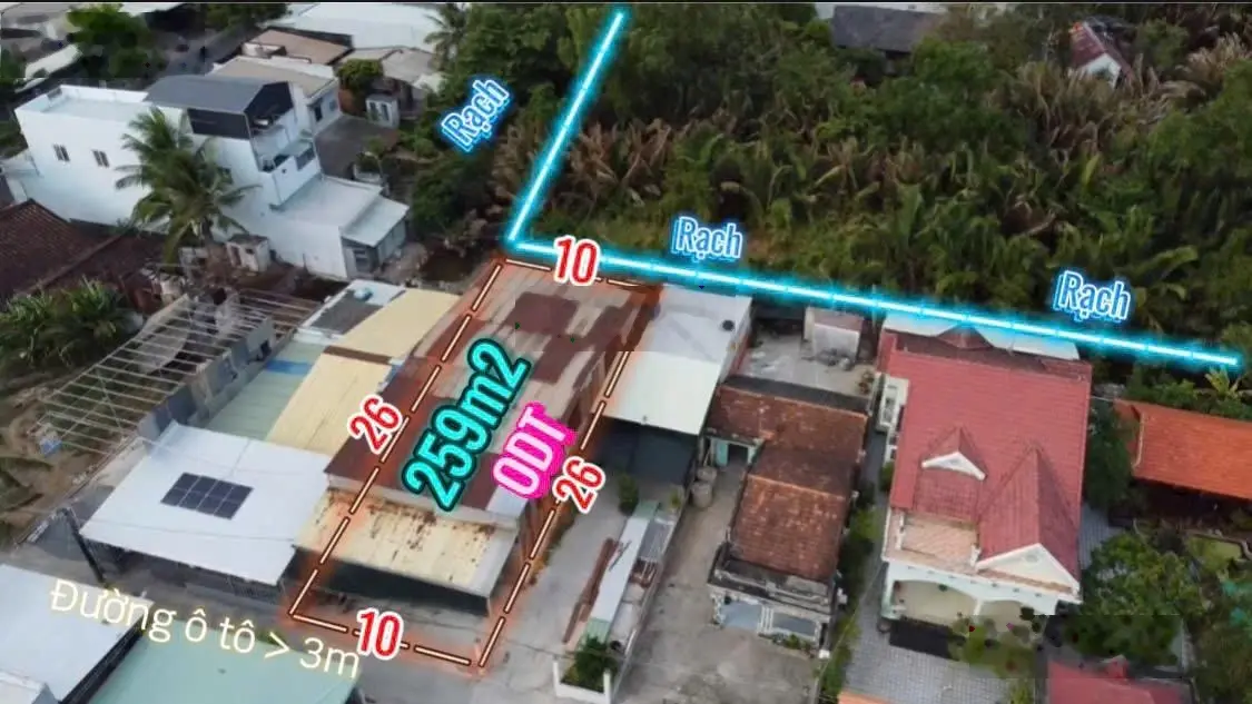 Lô đất nằm ngay thị trấn Cần Đước